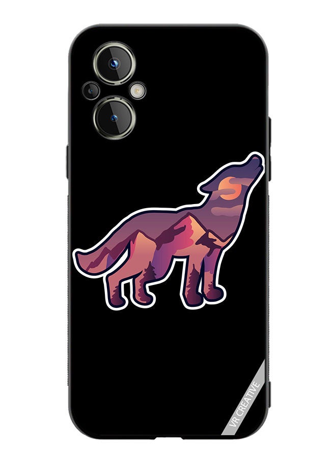 VR CREATIVE Protective Case Cover For OnePlus Nord N20 5G Wild Wolf Design Multicolour - Image 1