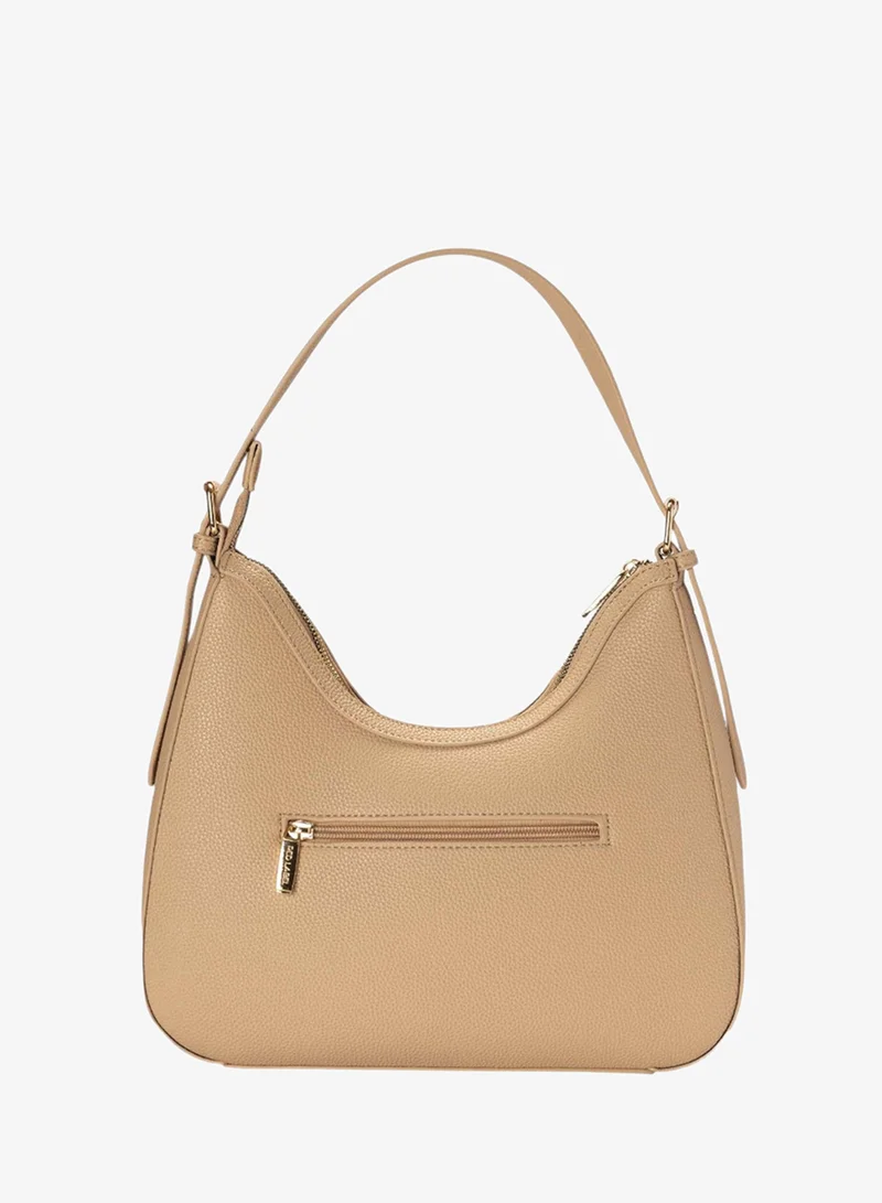 Bata Textured Shoulder Bag with Adjustable Strap