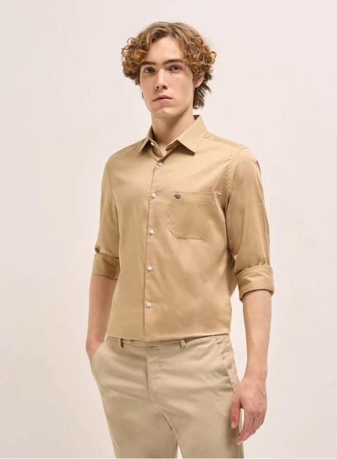 THE BEAR HOUSE Men's Shirt for Casual and Formal Wear | Classic Button-Down Style for Office, Daily Use, Travel, Events & All-Season Outfits | Versatile & Stylish Wardrobe Essential for Every Occasion