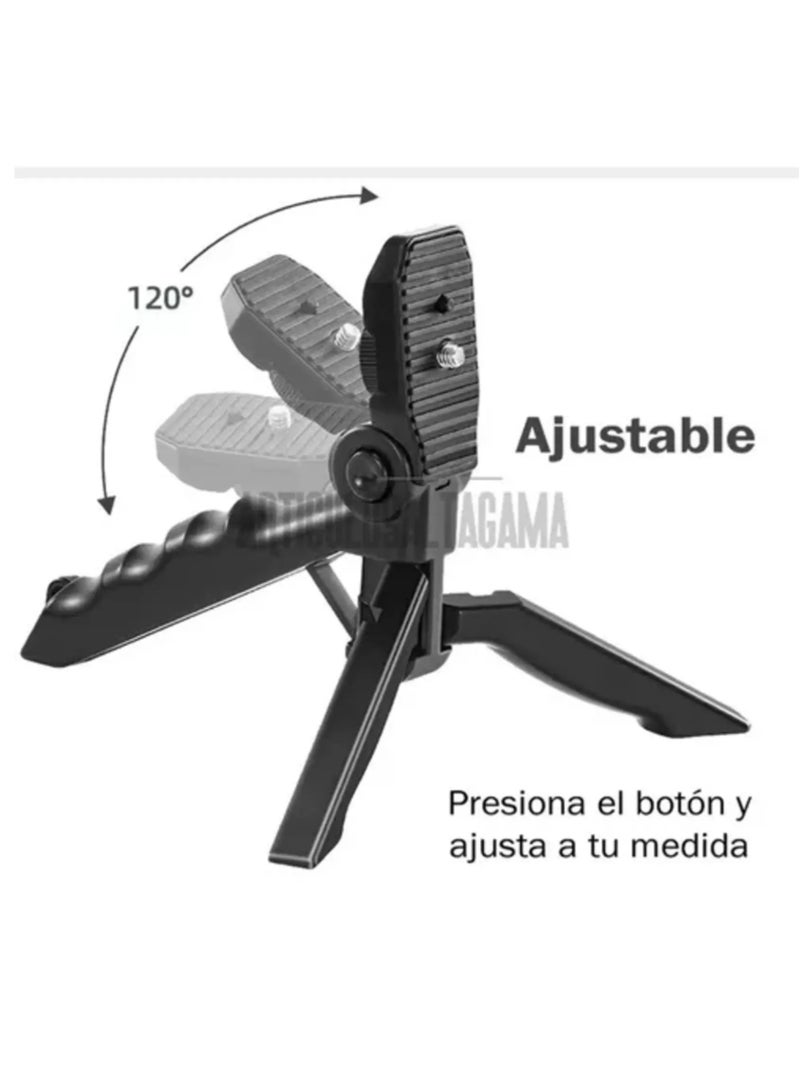 NEW Smartphone Vlogging Kit – Tripod, Fill Light, Microphone, Phone Clip,  Remote for iPhone  Android – Complete Vlogging Setup - Image 4