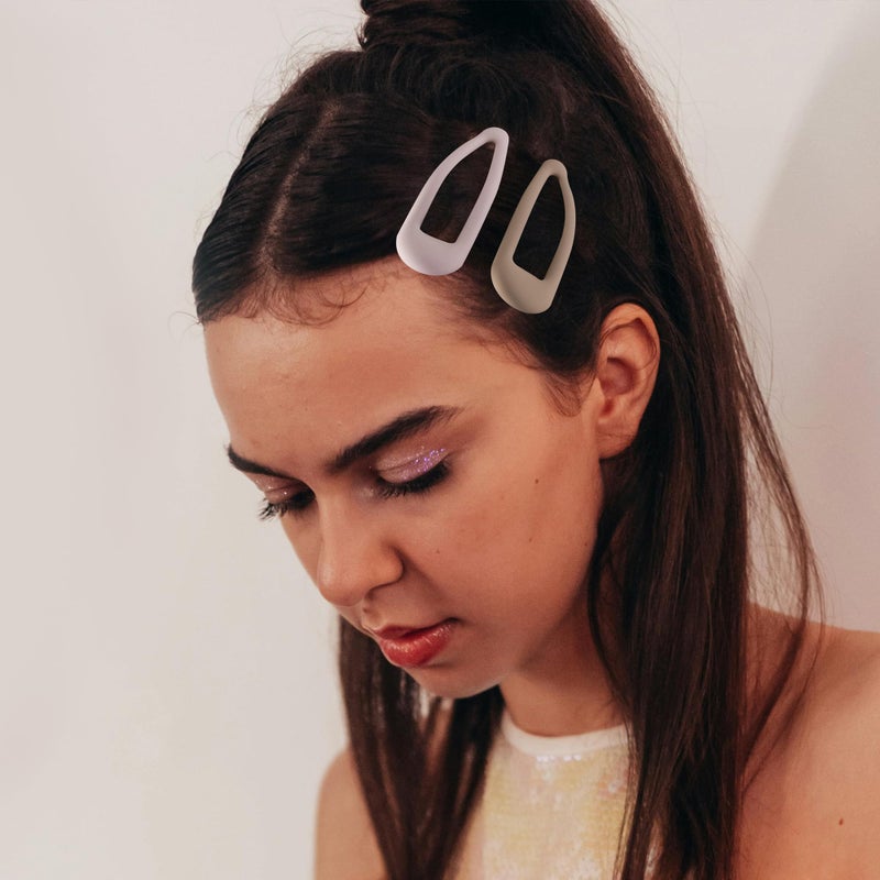 Cptots Small Hair Barrettes For Women No Slip Metal Snap Clips For Thin And Fine Hair,Matte Black Brown,20 PCS,1.97 x 0.5 Inch. - Image 4