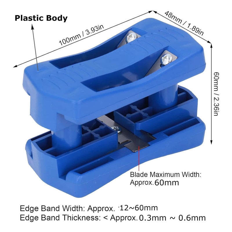 Inditrust Manual Edge Banding Cutter for Wood & ABS | Double-Sided Edge Trimmer | Woodworking Tail Trimming Tool | Carpenter Hand Tool - Image 5
