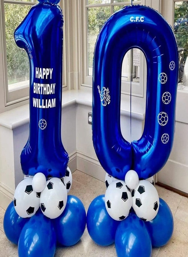 BBPOOL Navy Blue Number 9 Balloons,40 Inch Dark Blue 9 Birthday Balloon Large Foil Mylar Number Digital Balloons for Birthday Party Graduation Baby Shower Anniversary Decorations - Image 3