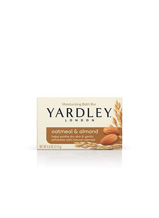 Yardley Oatmeal And Almond Bar Soap Oatmeal & Almond 4 Ounce  - Image 1