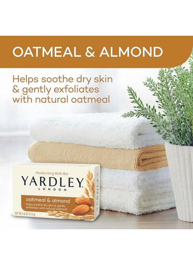 Yardley Oatmeal And Almond Bar Soap Oatmeal & Almond 4 Ounce  - Image 4