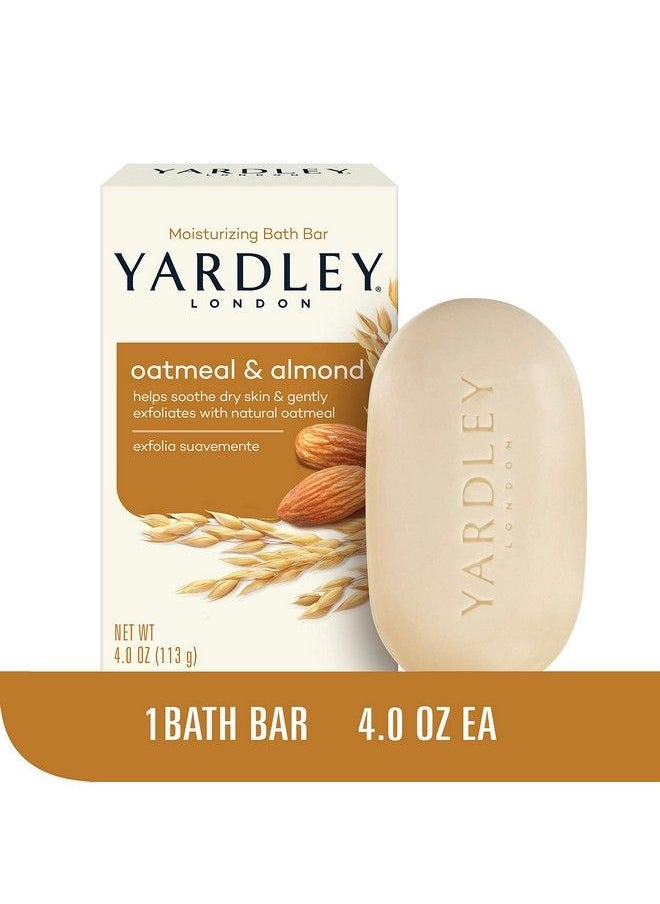Yardley Oatmeal And Almond Bar Soap Oatmeal & Almond 4 Ounce  - Image 3