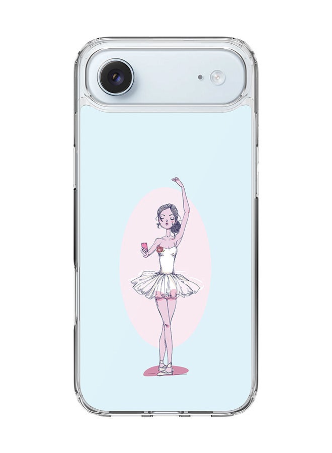 Stylizedd Classic Clear MagSafe Case for iPhone 17 Air , Hybrid Soft Case Flexible Edges Anti Drop TPU PC Gel Thin Transparent Cover [ Designed for iPhone 17 Air ] - Twirling Ballerina
