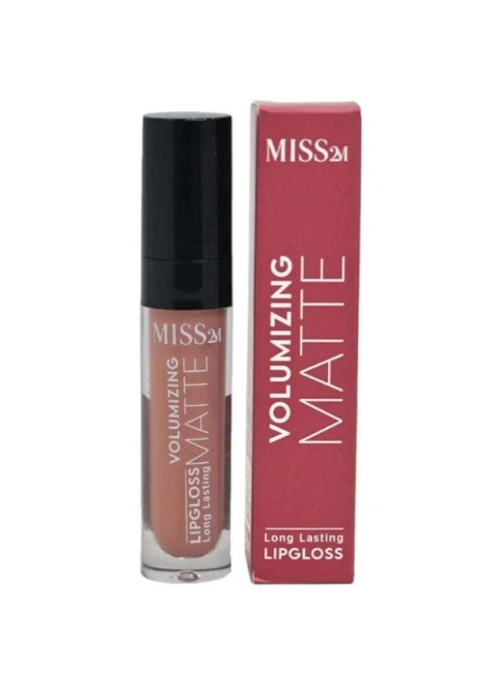 Volumizing Matte Liquid Lipgloss, Long Lasting, 4ml, Shade No. 120