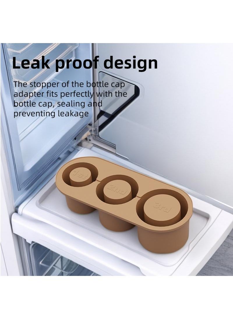 Bluejw Ice Cube Tray For Flow State Tumbler Silicone Ice Cube Maker With Lid For 30-40Oz Tumbler For Chilling Whiskey Cocktails Drinks Coffee Easy Fill And Release Ice Maker BPA Free  - Image 5