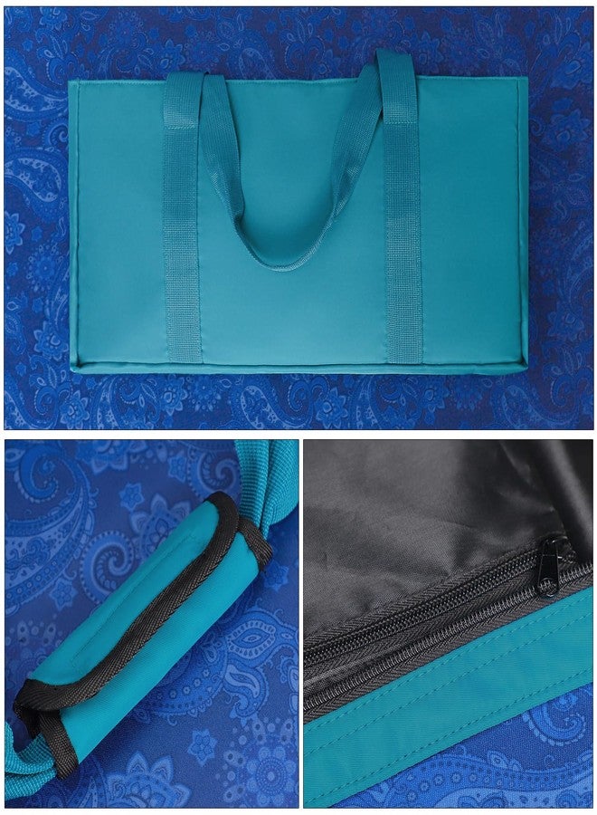 GUSTARIA American Mahjong Game Set, 166 Blue Tiles, Blue Bag and Accessories, 4 All-in-One Transparent Rack/Pushers, Mahjong Tile Set - Image 4
