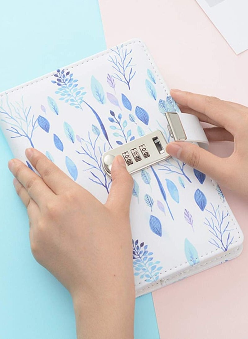 Password Lock Journal Diary Creative Cute Notebook Digital Lock Notepad A5 with Lock Hand Ledger Student Stationery for Writing Notes and Diary Gifts for Girls - Image 5