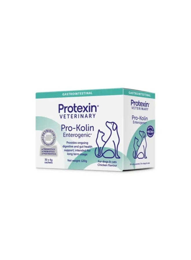 Pro-Kolin Enterogenic for Dogs & Cats 30x4g Sachets