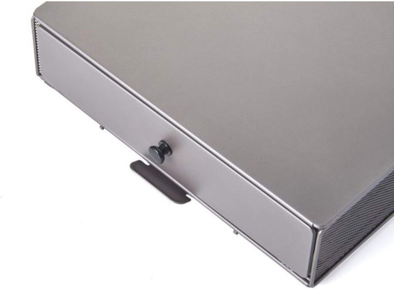 Nifty Solutions Cocktail Beverage Bartesian Capsule Drawer - Holds 36 Pods, Smooth Glide Rolling Drawer, Silver Countertop Organizer - Image 5