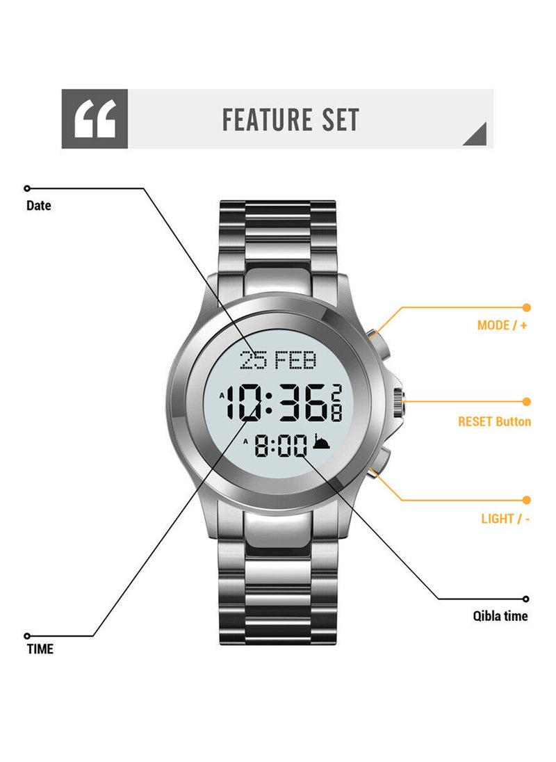 SKMEI SKMEI 2270 Azan, Qibla Compass, Digital Watch For Muslims  - Image 5