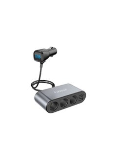 Multi-Function Car Charger cigarette lighter splitter Earldom CS2 (2USB 3.1A) Multi-Function Car Charger