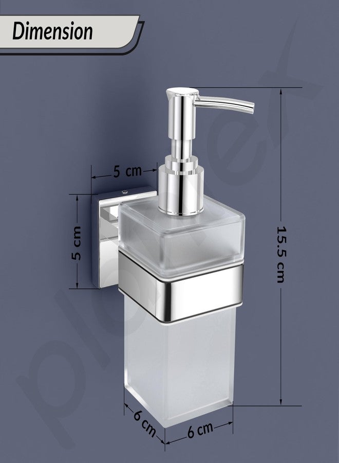 Plantex Heavy-Duty Stainless Steel Liquid Soap Dispenser/Hand Wash Dispenser/Shampoo Dispenser/Bathroom Accessories - Pack of 1 (Chrome), Aqua - Image 4