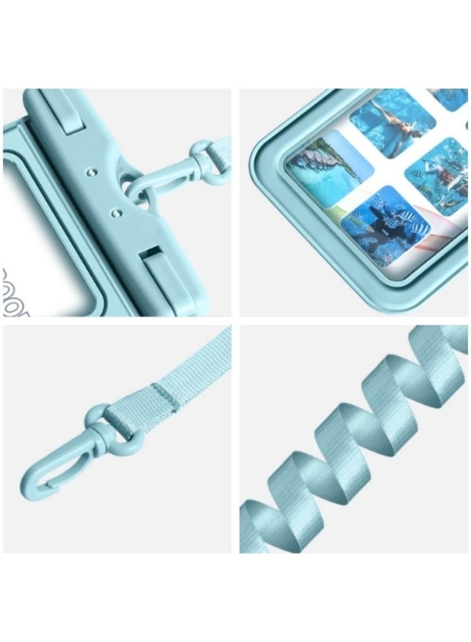 GGEROU Waterproof Phone Pouch Universal IPX8 Waterproof Phone Case with Detachable Lanyard Cellphone Dry Bag for Phone Up to 7.2" Underwater Screen Touchable Travel Beach Essentials,1 Pack - Image 4