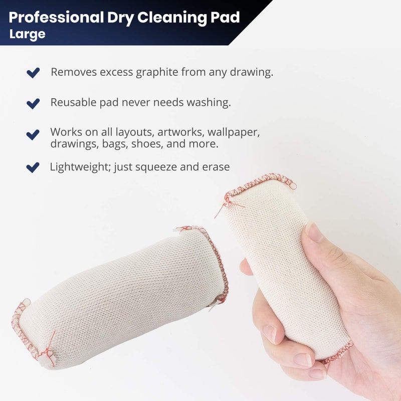 Pacific Arc وسادات التنظيف الجاف الكبيرة من باكفيك آرك للرسم والفن والهندسة والرسومات - Image 2