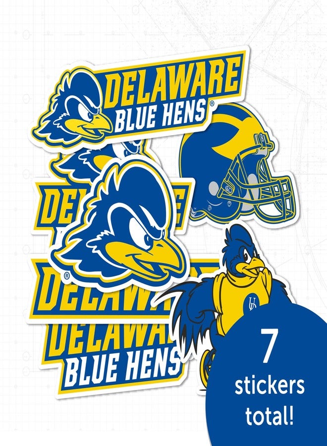 Desert Cactus University of Delaware Sticker Fightin Blue Hens UD Vinyl Decals Laptop Water Bottle Car Scrapbook Sheet T2 (Type 2) - Image 5