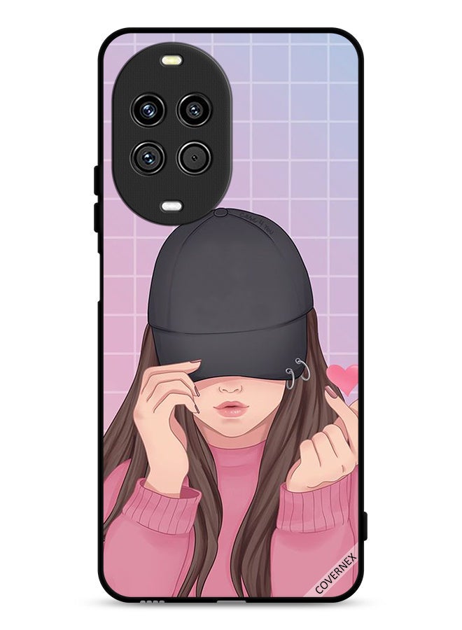 Covernex Huawei nova 14 Pro 5G Protective Case Cover Snap Love Cap Girl