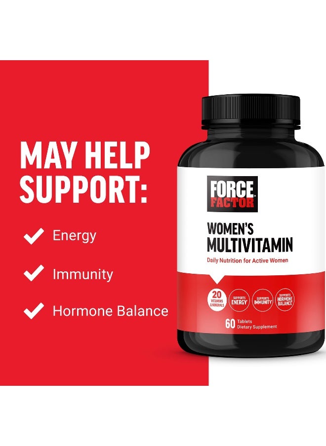Force Factor Force Factor, Women's Multivitamin, 60 Tablets  - Image 4