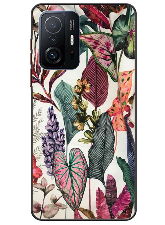 Protective Case Cover For Xiaomi Redmi 11T Flowers