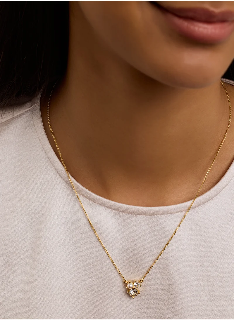 تيد بيكر Chain Detail Drop  Long Necklace
