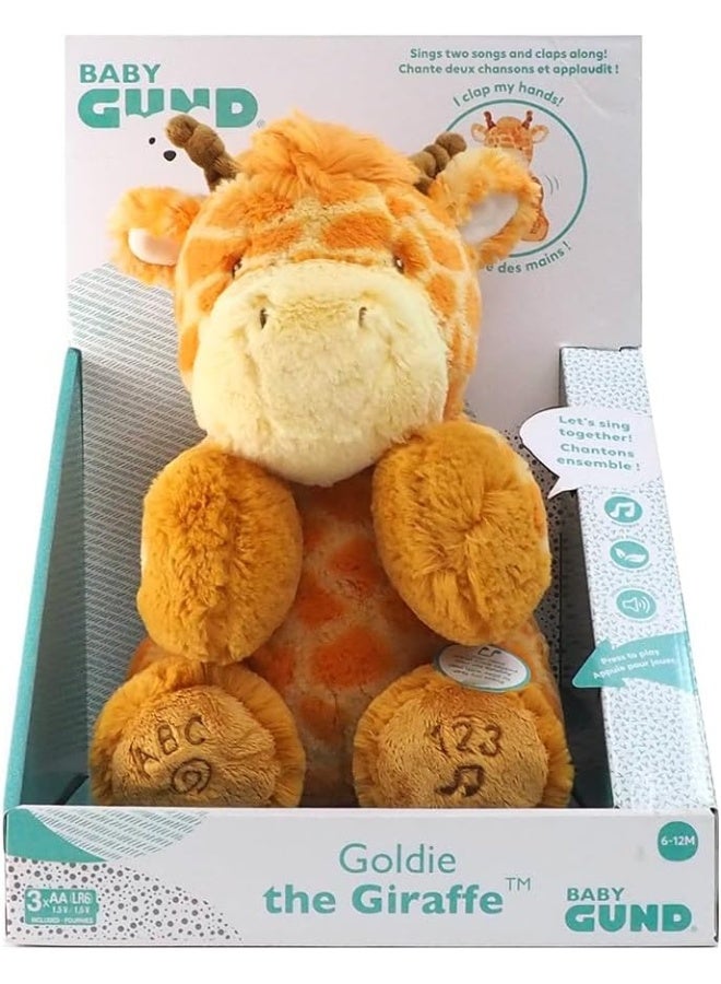 GUND دبدوب غوندي غولدي الزرافة المحشوة - Image 1