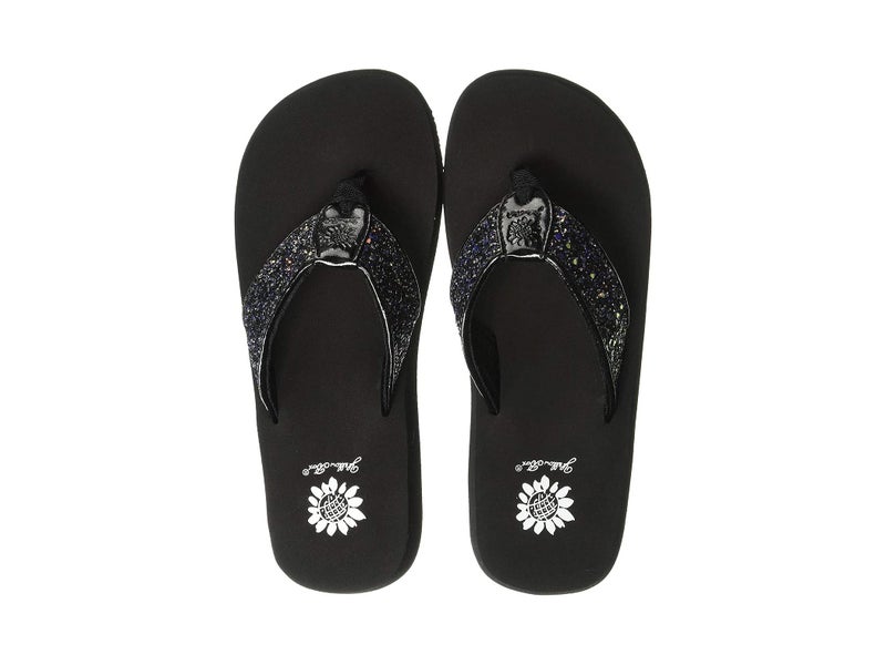 Yellow Box Women's Feliks Flip-Flop, Black, 7 M US - Image 2