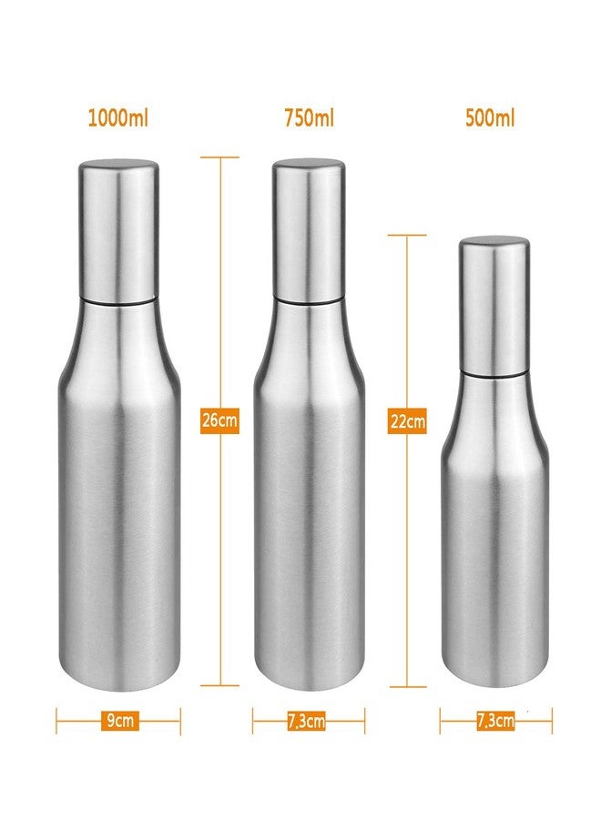 Flyboo Olive Oil Dispenser,Oil Bottle Stainless Steel Leak Proof Olive Oil Decanter for Kitchen - Image 3