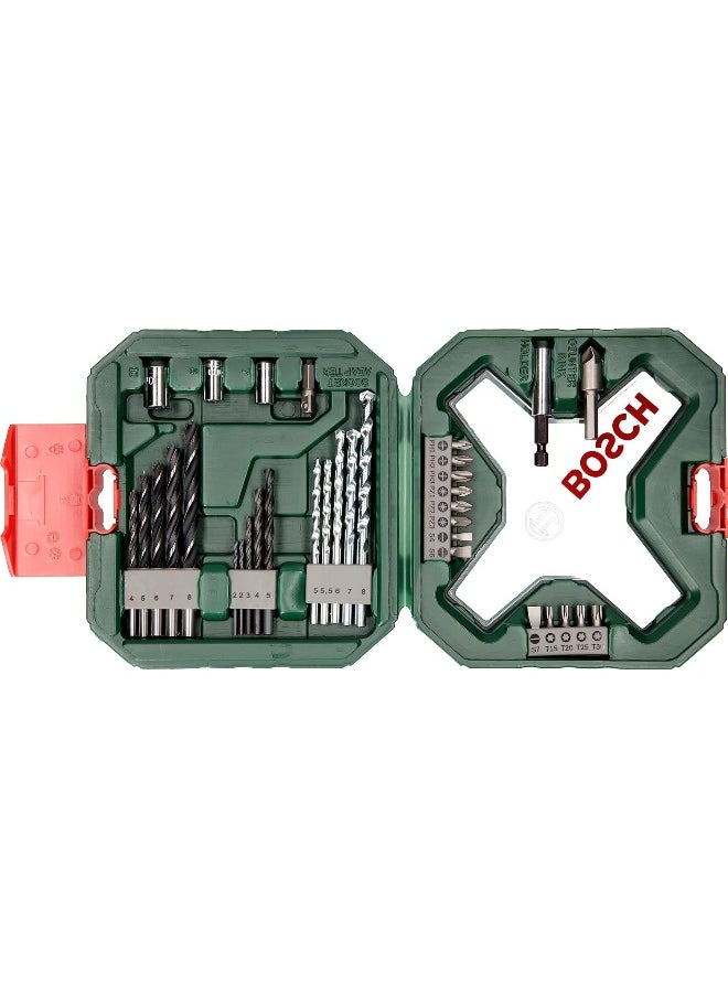 BOSCH 34-Piece X-Line Classic Drill Bit And Screwdriver Bit Set (Wood, Metal, Accessories For Drills)  - Image 2