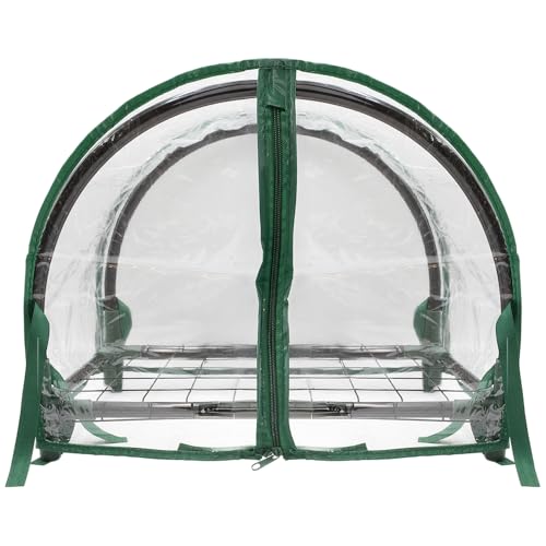 Zenport SH3270-12.5 1-Foot High Balcony Greenhouse for Protected Patio, Mini Clear - Image 1