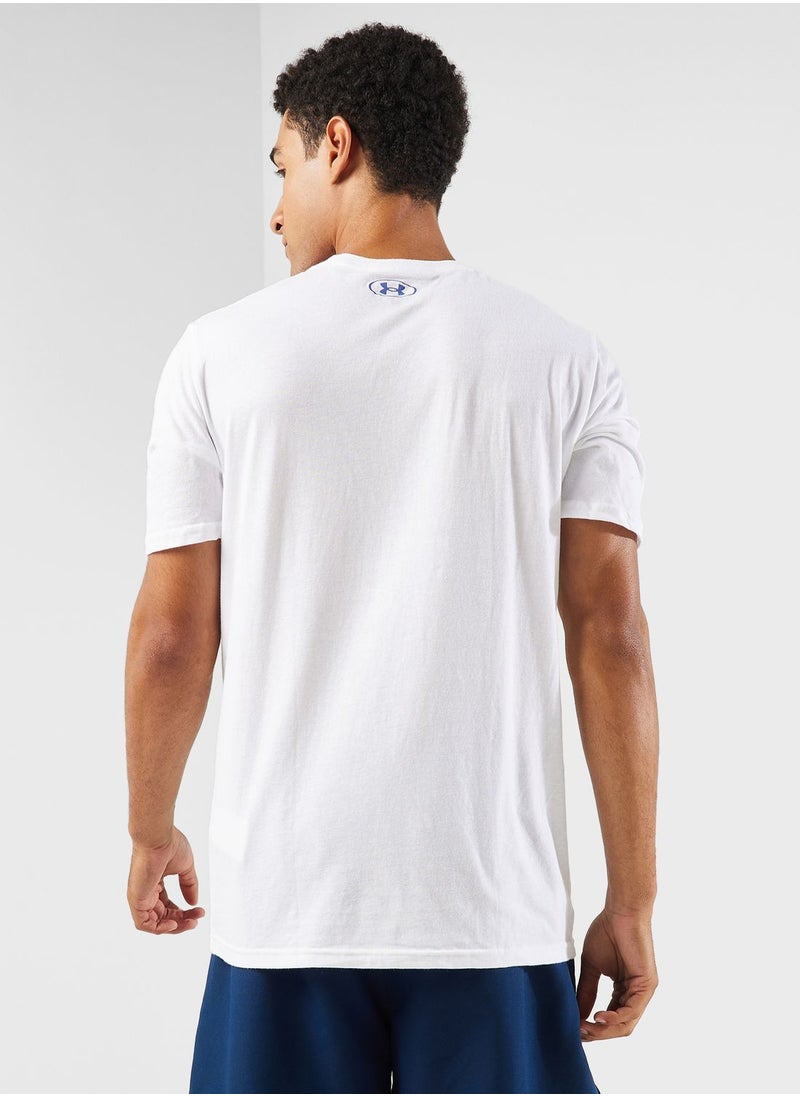 UNDER ARMOUR - Gl Foundation Short Sleeve T-Shirt - Image 1