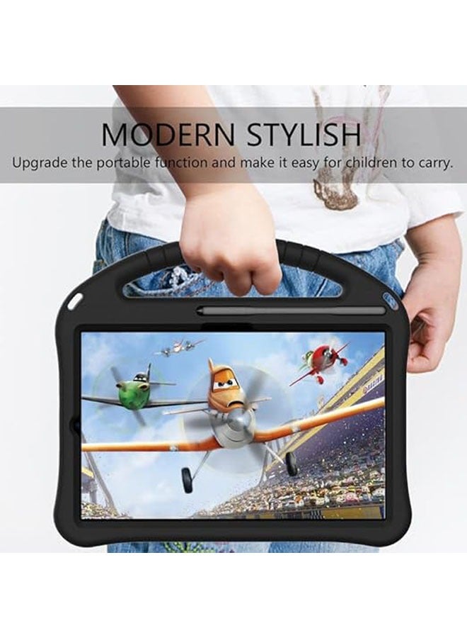 عام حقيبة أطفال لجهاز Samsung Galaxy Tab S6 Lite بحجم 10.4 إنش (2024/2022/2020)، متوافقة مع طراز SM-P620/P625. تحتوي على مقبض وحامل، صديقة للأطفال، متينة، خفيفة الوزن، مقاومة للصدمات، حيث توفر حماية فعا - Image 4
