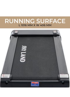 Sky Land 2-in-1 Treadmill & Walking Pad | Foldable Running Machine with 4HP Motor, FS App & 12 Programs, Compact Under-Desk Treadmill for Home & Office – EM-1287-G | جهاز السير المتحرك  - Image 3