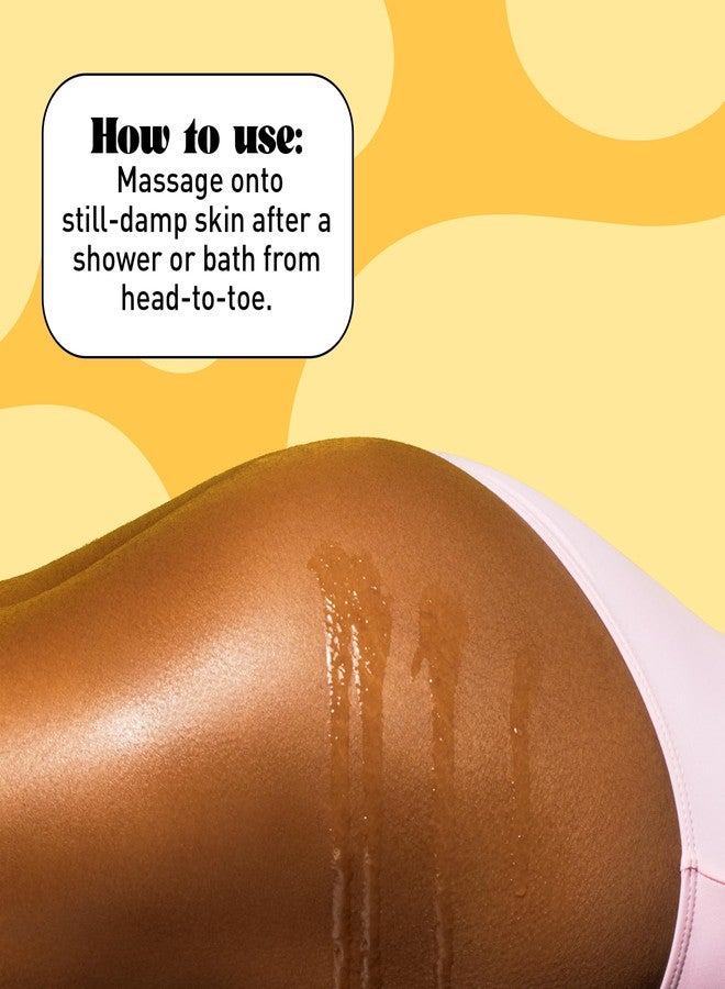 NATURE WELL Cheeky Firming Body Oil, Luxuriously Glowy & Fast-Absorbing Formula Designed to Nourish, Firm, & Visibly Smooth Skin, Scented with Pistachio, Almond, Coconut, & Salted Caramel, 3.4 Oz - Image 4