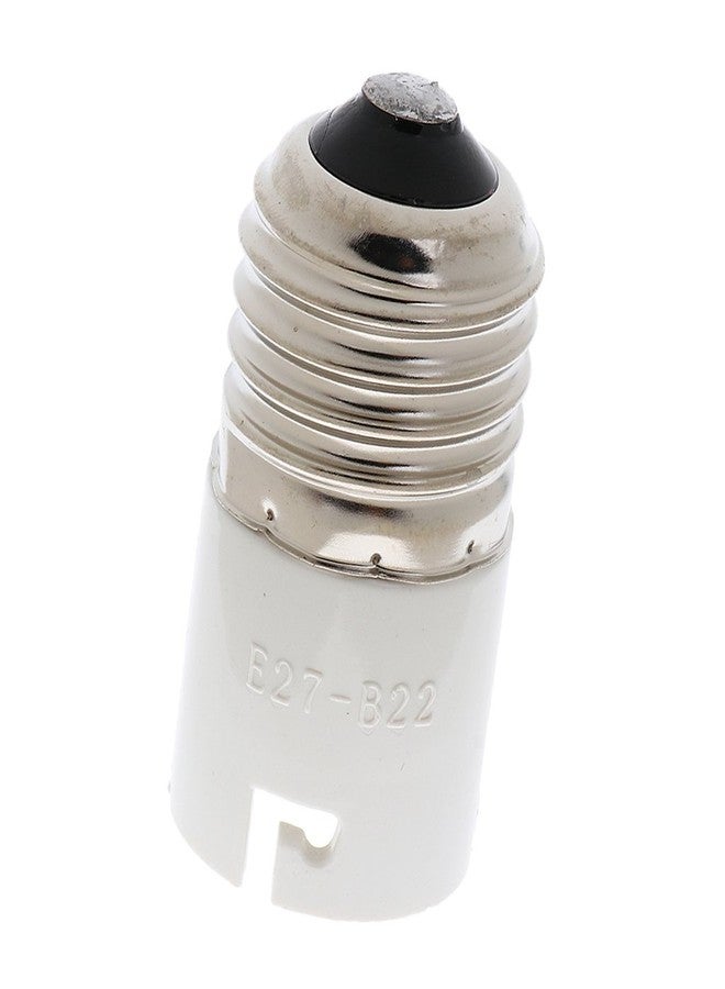 Truvic Plastic Bulbs Adapter Converter, White, Pack of 1 - Image 2