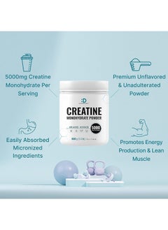 DEAL SUPPLEMENT Instant Creatine Monohydrate Powder 120 Servings - 5000Mg(5G) Per Serving | Unflavored Micronized Creatine | Improve Performance & Preworkout Recovery | Vegan, Keto | Non-Gmo, No Filler  - Image 4