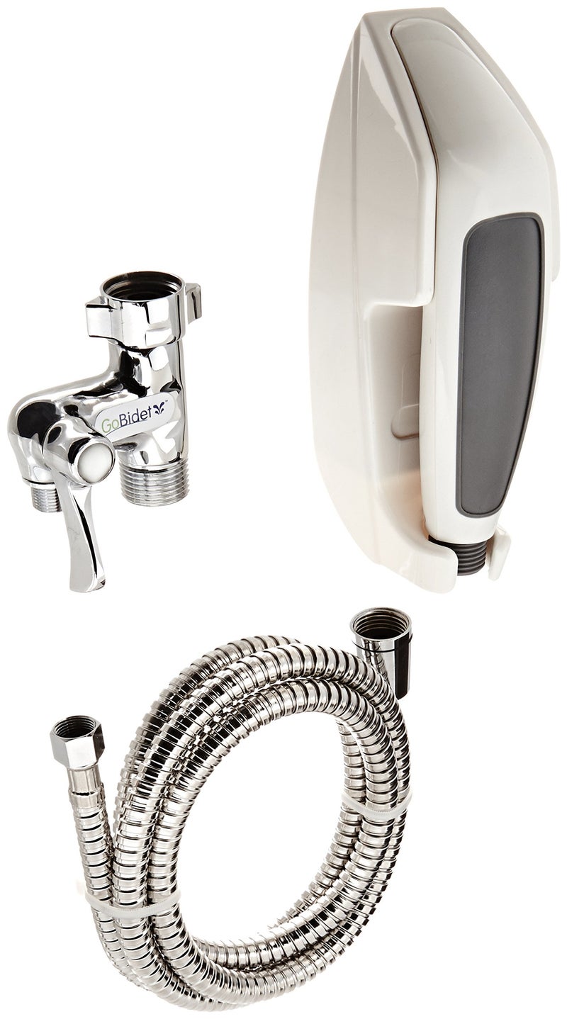Danco GOBIDET Easy-to-Install, Mountable Handheld Bidet, White, 1-Set (2012W) - Image 1
