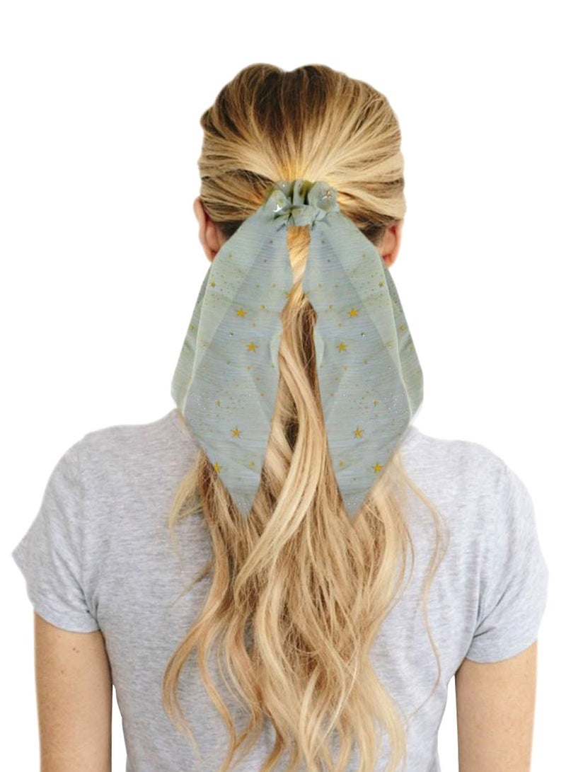 اليسا قطعة واحدة من وشاح ربطات الشعر بفيونكة شريطية - Image 3