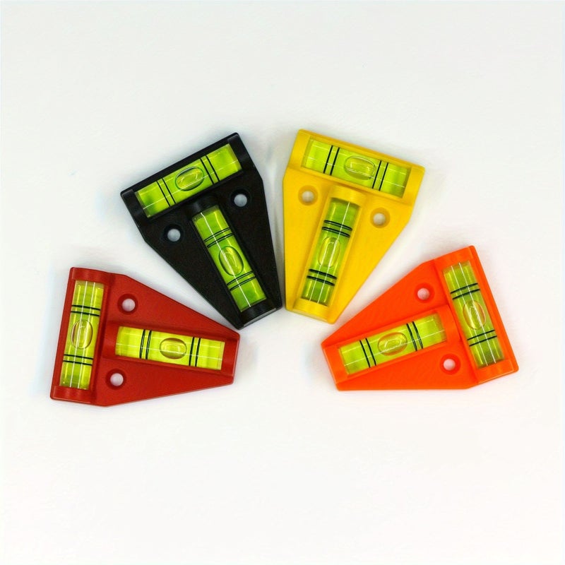 T-Shaped Magnetic Spirit Level Yellow 2D Bubble with Mounting Hole - Image 1