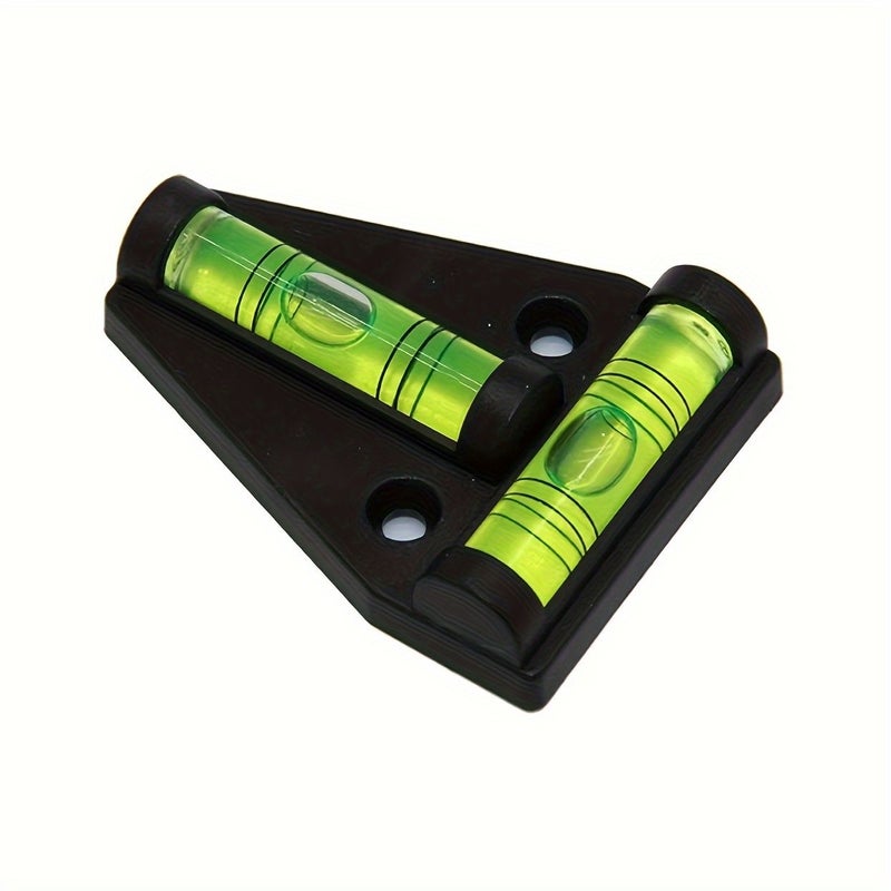 T-Shaped Magnetic Spirit Level Yellow 2D Bubble with Mounting Hole - Image 5