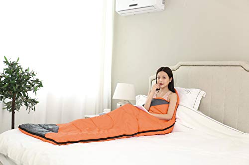 tuphen- Sleeping Bags for Adults Kids Boys Girls Backpacking Hiking Camping Microfiber Liner, Cold Warm Weather 4 Seasons Winter, Fall, Spring, Summer, Indoor Outdoor Use, Lightweight & Waterproof - Image 4