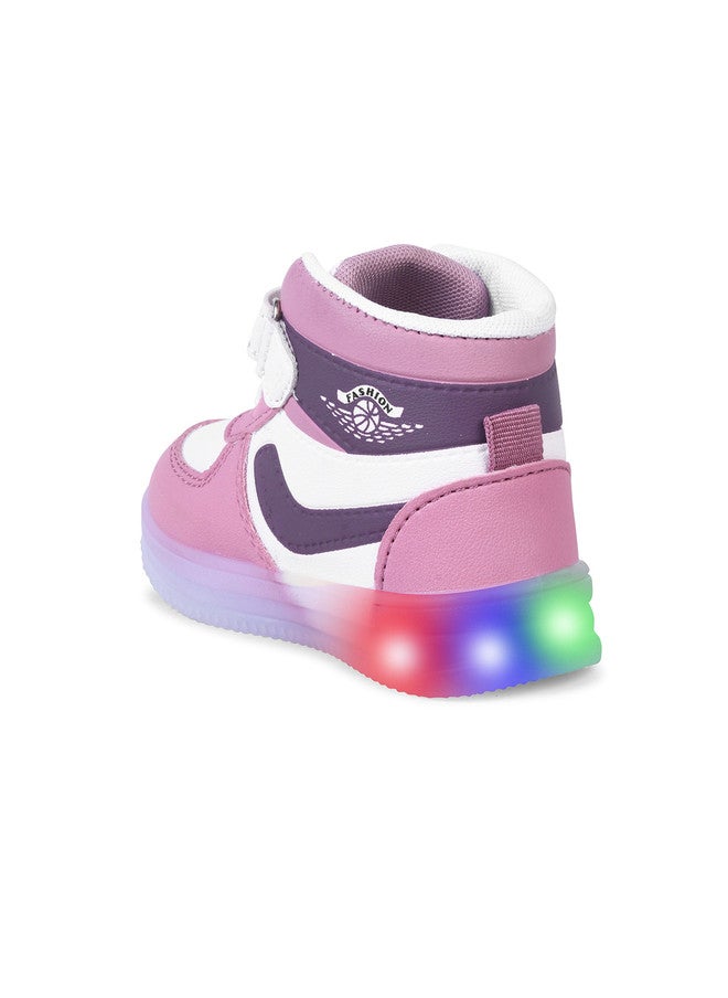 KATS Unisex Kids LED Sneakers with Velcro Closure - Image 3