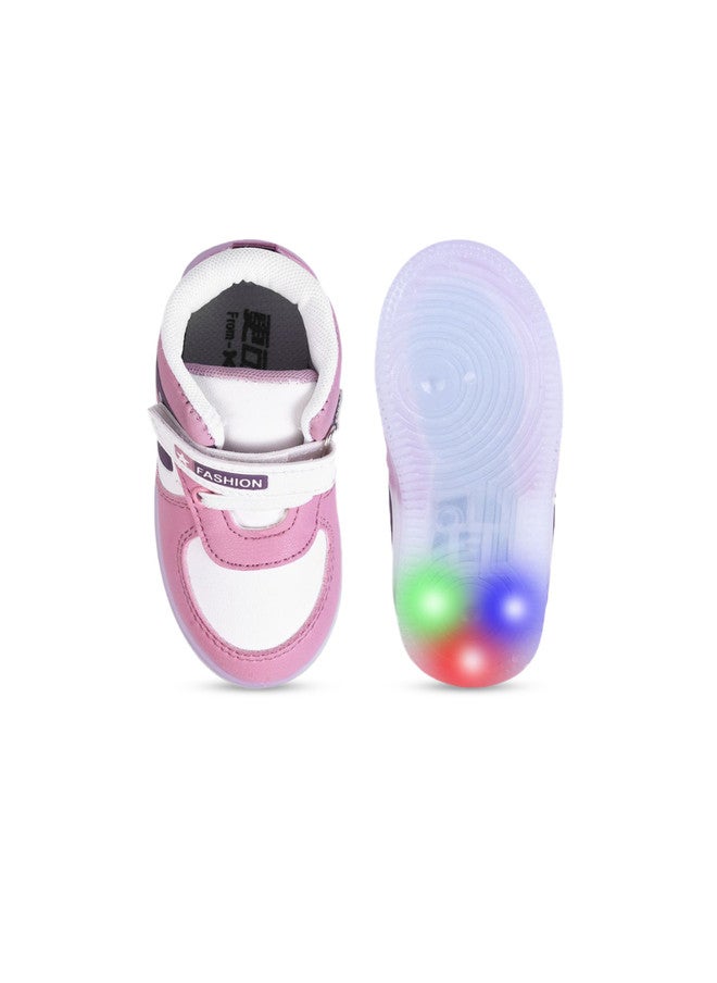 KATS Unisex Kids LED Sneakers with Velcro Closure - Image 5