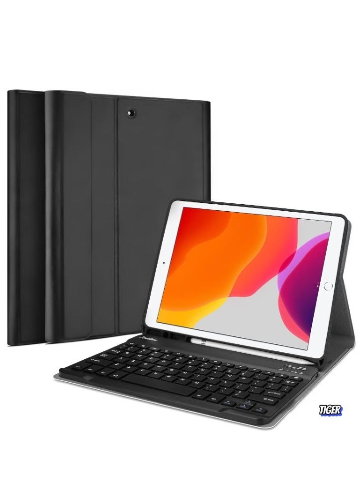 TIGER Slim Folio Pro Backlit Bluetooth Keyboard Case – Compatible with iPad Pro 11-inch 1st, 2nd, 3rd, 4th Gen (2018-2022), Full Protection, Rechargeable, Slim, Lightweight, Perfect for Typing, Viewing, and Gaming  - Image 1