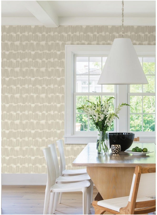 NuWallpaper Beige Dallas Peel And Stick Wallpaper  - Image 5