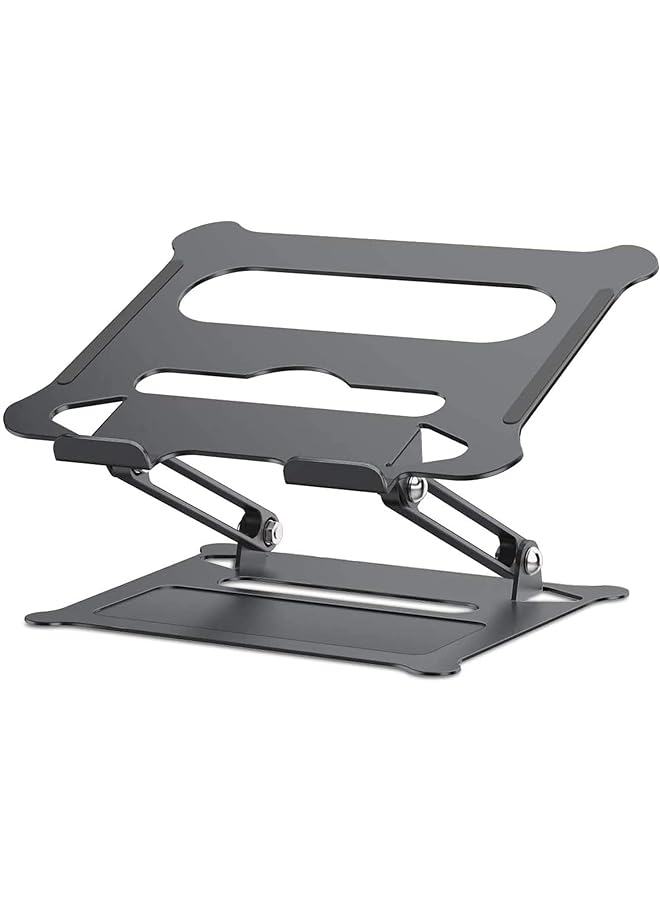 KASTWAVE Adjustable Laptop Stand Portable Laptop Computer Stand Rriser And Multi Angle Stand With Heat Vent To Elevate Laptop Holder Fit For Mac Notebook Lenovo More 10 17 Laptop - Image 1