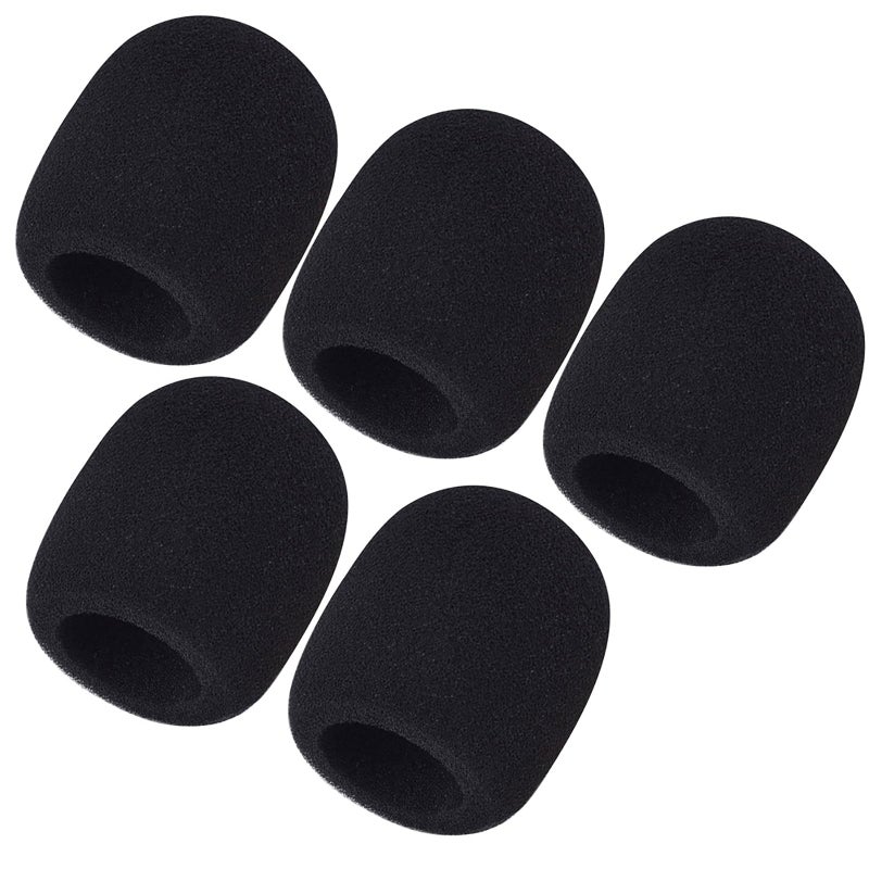 Mudder 5 Pack Foam Mic Cover Handheld Microphone Windscreen (5 Pack) - Image 1
