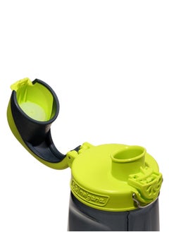 Nalgene Nalgene USA 700ml OTF Tritan Renew Bottle Charcoal w/Lime Charcoal Sustain  - Image 2